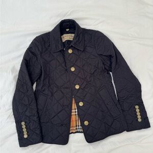 Burberry Black Quilted Jacket